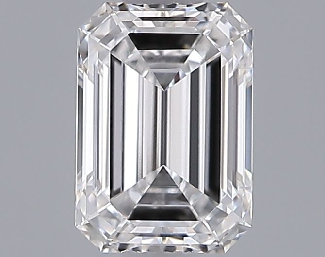 Loose Diamond - EMERALD 1.04ct D VVS1: Loose Diamond - EMERALD 1.04ct D VVS1 Source: This is a real non-mined Diamond that has been grown in a lab Shape: EMERALD Carats: 1.04 Color: D Clarity: VVS1 Certification: IGI Video: