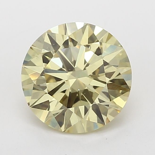 Ideal Loose Diamond - ROUND 2.08ct Fancy Yellow VS2 (1 of 1)
