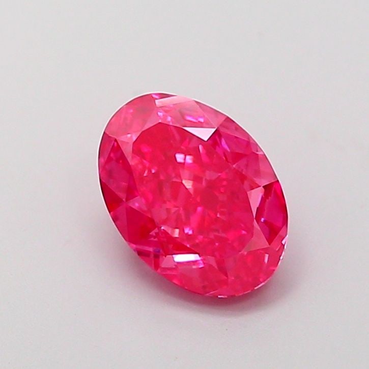 Loose Diamond - OVAL 1.25ct Fancy Vivid Pink VS1: Loose Diamond - OVAL 1.25ct Fancy Vivid Pink VS1 Source: This is a real non-mined Diamond that has been grown in a lab Shape: OVAL Carats: 1.25 Color: Fancy Vivid Pink Certification: IGI Video: