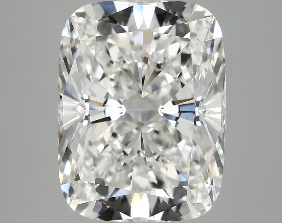 Loose Diamond - CUSHION 4.1ct F VVS2: Loose Diamond - CUSHION 4.1ct F VVS2 Source: This is a real non-mined Diamond that has been grown in a lab Shape: CUSHION Carats: 4.1 Color: F Clarity: VVS2 Certification: IGI Condition: Pre-Owned PLE
