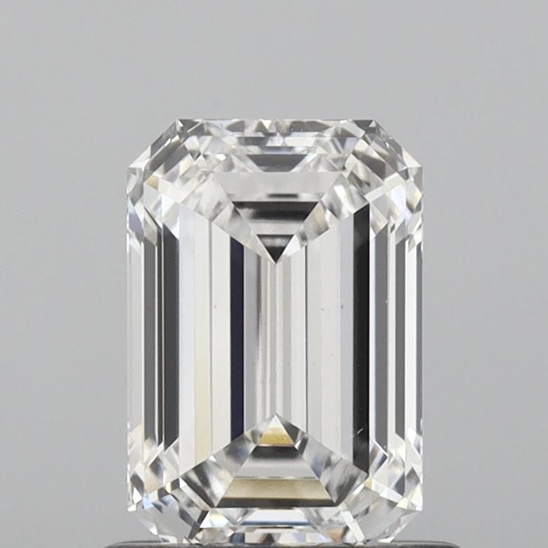 Loose Diamond - EMERALD 0.98ct E VS1: Loose Diamond - EMERALD 0.98ct E VS1 Source: This is a real non-mined Diamond that has been grown in a lab Shape: EMERALD Carats: 0.98 Color: E Clarity: VS1 Certification: IGI PLEASE NOTE: Framed, Lar