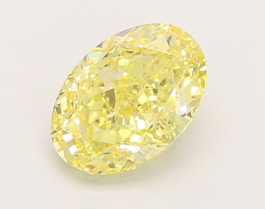 Loose Diamond - OVAL 2.21ct Fancy Vivid Yellow VS1: Loose Diamond - OVAL 2.21ct Fancy Vivid Yellow VS1 Source: This is a real non-mined Diamond that has been grown in a lab Shape: OVAL Carats: 2.21 Color: Fancy Vivid Yellow Certification: IGI Video: