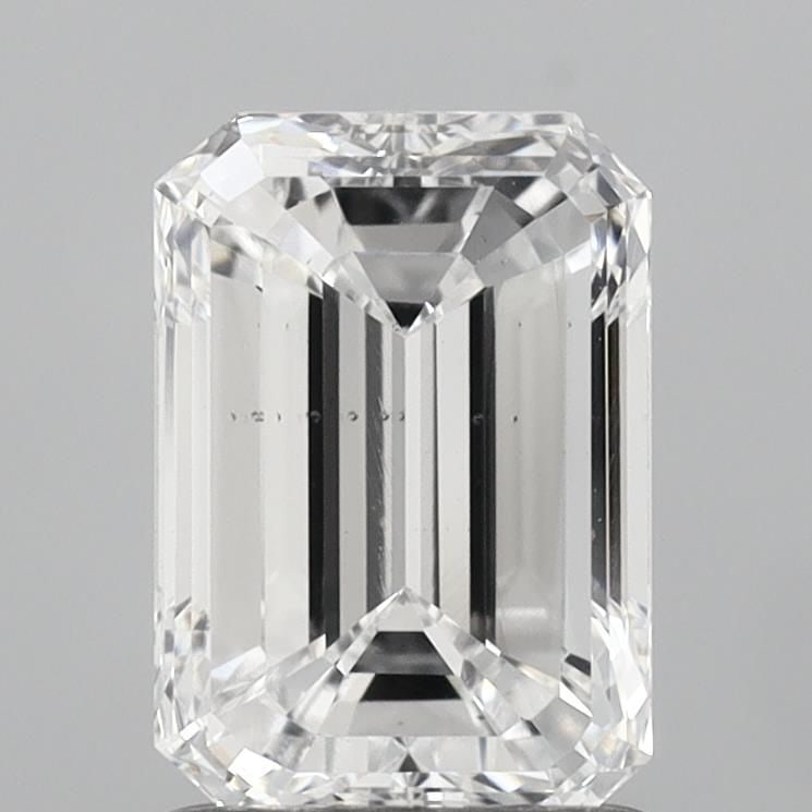 Loose Diamond - EMERALD 1.51ct E SI1: Loose Diamond - EMERALD 1.51ct E SI1 Source: This is a real non-mined Diamond that has been grown in a lab Shape: EMERALD Carats: 1.51 Color: E Clarity: SI1 Certification: IGI PLEASE NOTE: Framed, Lar