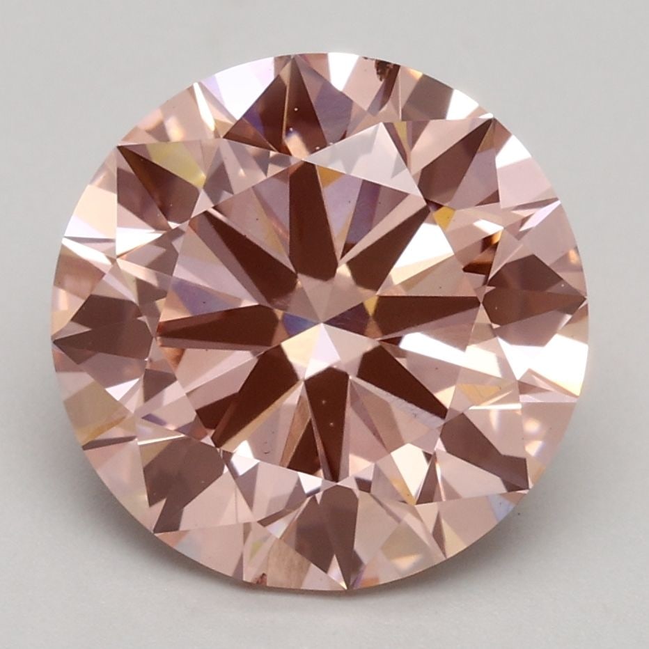 Loose Diamond - ROUND 3.0ct Fancy Intense Pink VS2: Loose Diamond - ROUND 3.0ct Fancy Intense Pink VS2 Source: This is a real non-mined Diamond that has been grown in a lab Shape: ROUND Carats: 3.0 Color: Fancy Intense Pink Certification: IGI Video: