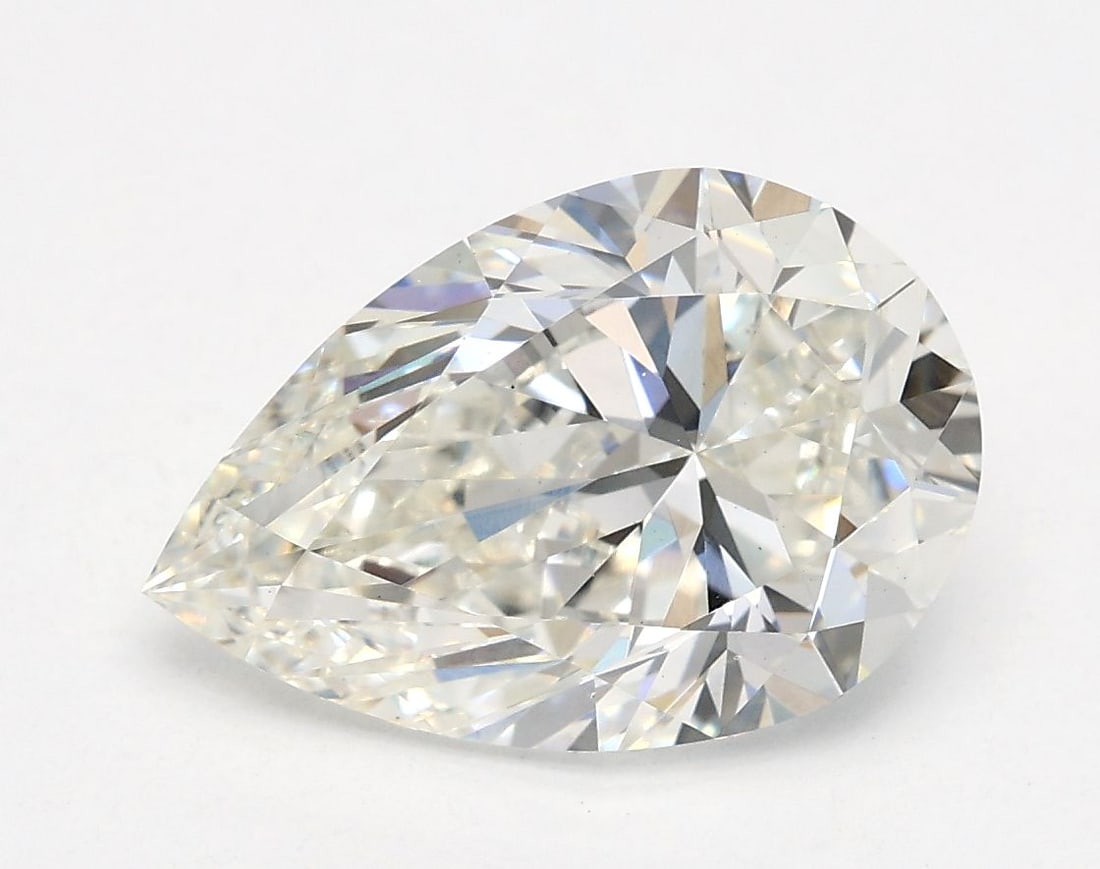 Loose Diamond - PEAR 2.5ct H VS1: Loose Diamond - PEAR 2.5ct H VS1 Source: This is a real non-mined Diamond that has been grown in a lab Shape: PEAR Carats: 2.5 Color: H Clarity: VS1 Certification: IGI Video: