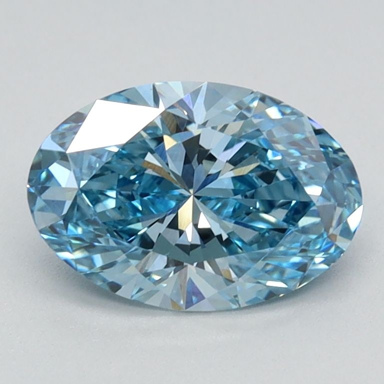 Loose Diamond - OVAL 1.09ct Fancy Vivid Blue VVS2: Loose Diamond - OVAL 1.09ct Fancy Vivid Blue VVS2 Source: This is a real non-mined Diamond that has been grown in a lab Shape: OVAL Carats: 1.09 Color: Fancy Vivid Blue Certification: IGI Video:
