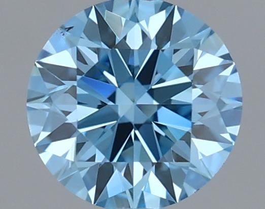 Loose Diamond - ROUND 0.3ct Fancy Vivid Blue VS2: Loose Diamond - ROUND 0.3ct Fancy Vivid Blue VS2 Source: This is a real non-mined Diamond that has been grown in a lab Shape: ROUND Carats: 0.3 Color: Fancy Vivid Blue Certification: IGI Video: