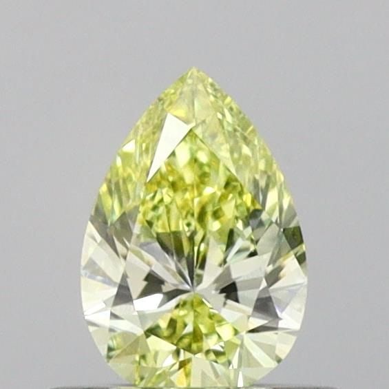 Loose Diamond - PEAR 0.41ct Fancy Light Greenish Yellow VVS2: Loose Diamond - PEAR 0.41ct Fancy Light Greenish Yellow VVS2 Source: This is a real non-mined Diamond that has been grown in a lab Shape: PEAR Carats: 0.41 Color: Fancy Light Greenish Yellow Certifica