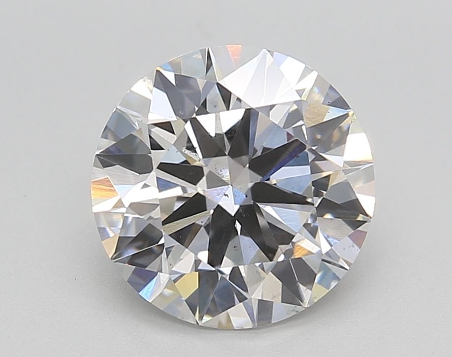 Loose Diamond - ROUND 2.5ct F SI1: Loose Diamond - ROUND 2.5ct F SI1 Source: This is a real non-mined Diamond that has been grown in a lab Shape: ROUND Carats: 2.5 Color: F Clarity: SI1 Certification: NONE Video:
