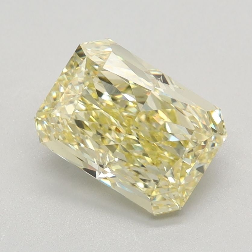 Loose Diamond - RADIANT 1.34ct Fancy Intense Yellow VS1: Loose Diamond - RADIANT 1.34ct Fancy Intense Yellow VS1 Source: This is a real non-mined Diamond that has been grown in a lab Shape: RADIANT Carats: 1.34 Color: Fancy Intense Yellow Certification: IGI