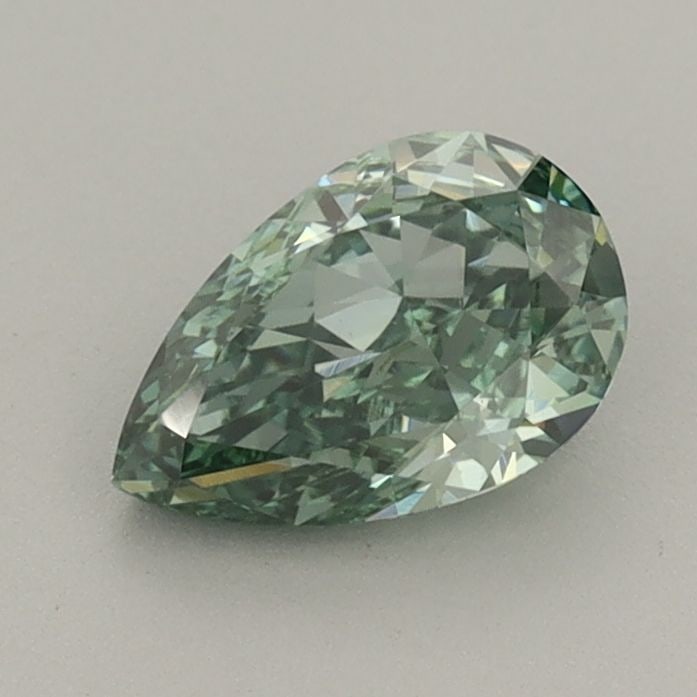 Loose Diamond - PEAR 0.85ct Fancy Vivid Green VS2: Loose Diamond - PEAR 0.85ct Fancy Vivid Green VS2 Source: This is a real non-mined Diamond that has been grown in a lab Shape: PEAR Carats: 0.85 Color: Fancy Vivid Green Certification: IGI Video: