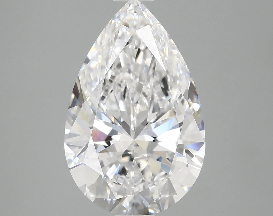 Loose Diamond - PEAR 2.96ct D VS1: Loose Diamond - PEAR 2.96ct D VS1 Source: This is a real non-mined Diamond that has been grown in a lab Shape: PEAR Carats: 2.96 Color: D Clarity: VS1 Certification: IGI Condition: Pre-Owned PLEASE NO