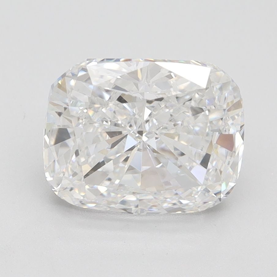 Loose Diamond - CUSHION BRILLIANT 2.67ct E VS2: Loose Diamond - CUSHION BRILLIANT 2.67ct E VS2 Source: This is a real non-mined Diamond that has been grown in a lab Shape: CUSHION BRILLIANT Carats: 2.67 Color: E Clarity: VS2 Certification: IGI