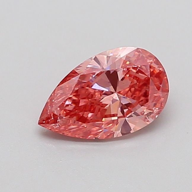 Loose Diamond - PEAR 1.03ct Fancy Vivid Pink SI1: Loose Diamond - PEAR 1.03ct Fancy Vivid Pink SI1 Source: This is a real non-mined Diamond that has been grown in a lab Shape: PEAR Carats: 1.03 Color: Fancy Vivid Pink Certification: IGI Video:
