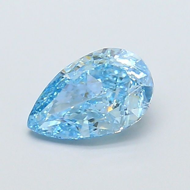 Loose Diamond - PEAR 1.09ct Fancy Vivid Blue VS2: Loose Diamond - PEAR 1.09ct Fancy Vivid Blue VS2 Source: This is a real non-mined Diamond that has been grown in a lab Shape: PEAR Carats: 1.09 Color: Fancy Vivid Blue Certification: IGI Video: