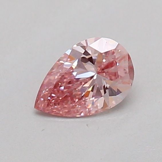 Loose Diamond - PEAR 0.18ct Fancy Vivid Pink VS1: Loose Diamond - PEAR 0.18ct Fancy Vivid Pink VS1 Source: This is a real non-mined Diamond that has been grown in a lab Shape: PEAR Carats: 0.18 Color: Fancy Vivid Pink Certification: IGI PLEASE NOTE: 