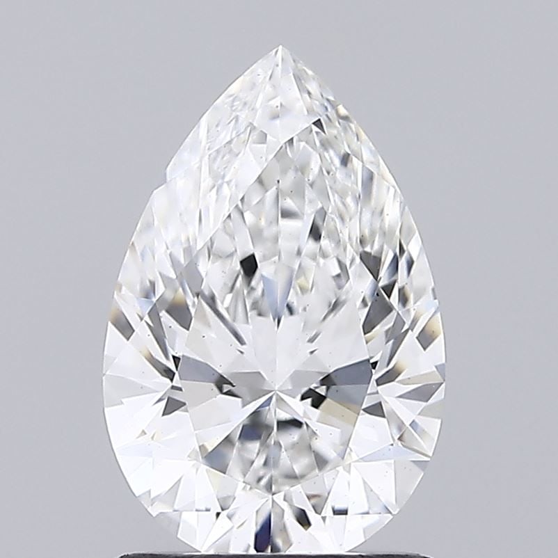 Loose Diamond - PEAR 1.24ct F VS2: Loose Diamond - PEAR 1.24ct F VS2 Source: This is a real non-mined Diamond that has been grown in a lab Shape: PEAR Carats: 1.24 Color: F Clarity: VS2 Certification: IGI Video: