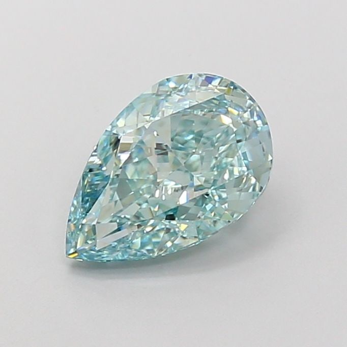 Loose Diamond - PEAR 2.11ct Fancy Vivid Green VS1: Loose Diamond - PEAR 2.11ct Fancy Vivid Green VS1 Source: This is a real non-mined Diamond that has been grown in a lab Shape: PEAR Carats: 2.11 Color: Fancy Vivid Green Certification: IGI Video: