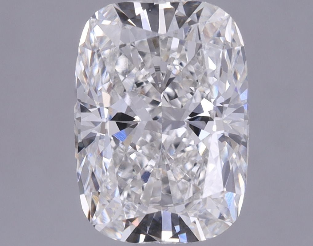 Loose Diamond - CUSHION BRILLIANT 1.73ct G VVS2: Loose Diamond - CUSHION BRILLIANT 1.73ct G VVS2 Source: This is a real non-mined Diamond that has been grown in a lab Shape: CUSHION BRILLIANT Carats: 1.73 Color: G Clarity: VVS2 Certification: IGI Vi