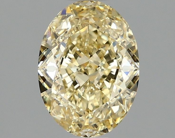 Loose Diamond - OVAL 1.59ct Fancy Intense Yellow VS1: Loose Diamond - OVAL 1.59ct Fancy Intense Yellow VS1 Source: This is a real non-mined Diamond that has been grown in a lab Shape: OVAL Carats: 1.59 Color: Fancy Intense Yellow Certification: IGI Video