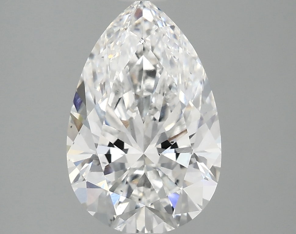 Loose Diamond - PEAR 2.56ct E VS2: Loose Diamond - PEAR 2.56ct E VS2 Source: This is a real non-mined Diamond that has been grown in a lab Shape: PEAR Carats: 2.56 Color: E Clarity: VS2 Certification: IGI Condition: Pre-Owned PLEASE