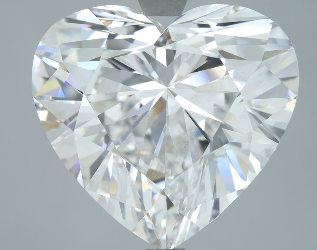 Loose Diamond - HEART 9.88ct E VS1: Loose Diamond - HEART 9.88ct E VS1 Source: This is a real non-mined Diamond that has been grown in a lab Shape: HEART Carats: 9.88 Color: E Clarity: VS1 Certification: IGI Video: