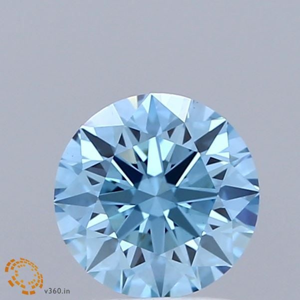 Ideal Loose Diamond - ROUND 1.02ct Fancy Vivid Blue VS1: Ideal Loose Diamond - ROUND 1.02ct Fancy Vivid Blue VS1 Source: This is a real non-mined Diamond that has been grown in a lab Shape: ROUND Carats: 1.02 Color: Fancy Vivid Blue Certification: IGI Video