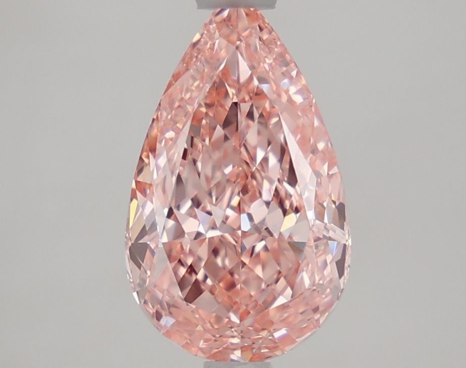 Loose Diamond - PEAR 2.38ct Fancy Intense Pink VVS2: Loose Diamond - PEAR 2.38ct Fancy Intense Pink VVS2 Source: This is a real non-mined Diamond that has been grown in a lab Shape: PEAR Carats: 2.38 Color: Fancy Intense Pink Certification: IGI Video: