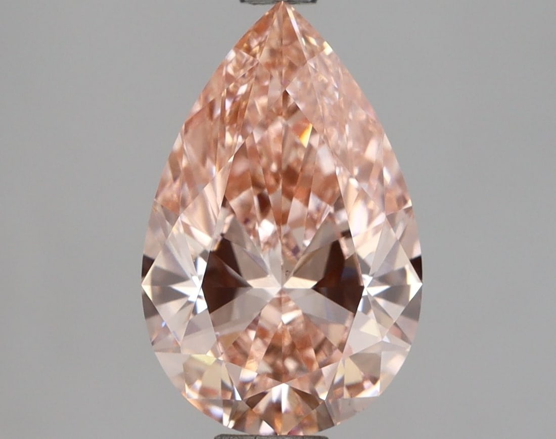 Loose Diamond - PEAR 2.52ct Fancy Intense Pink VS1: Loose Diamond - PEAR 2.52ct Fancy Intense Pink VS1 Source: This is a real non-mined Diamond that has been grown in a lab Shape: PEAR Carats: 2.52 Color: Fancy Intense Pink Certification: IGI Video: