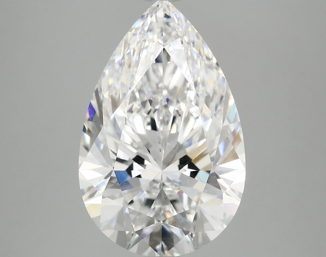 Loose Diamond - PEAR 4.1ct D VS2: Loose Diamond - PEAR 4.1ct D VS2 Source: This is a real non-mined Diamond that has been grown in a lab Shape: PEAR Carats: 4.1 Color: D Clarity: VS2 Certification: IGI Condition: Pre-Owned PLEASE NOTE