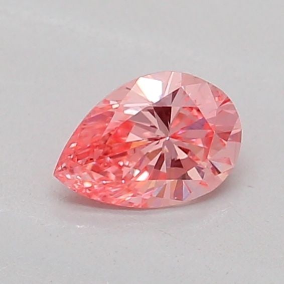 Loose Diamond - PEAR 0.24ct Fancy Vivid Pink VS1: Loose Diamond - PEAR 0.24ct Fancy Vivid Pink VS1 Source: This is a real non-mined Diamond that has been grown in a lab Shape: PEAR Carats: 0.24 Color: Fancy Vivid Pink Certification: IGI PLEASE NOTE: 