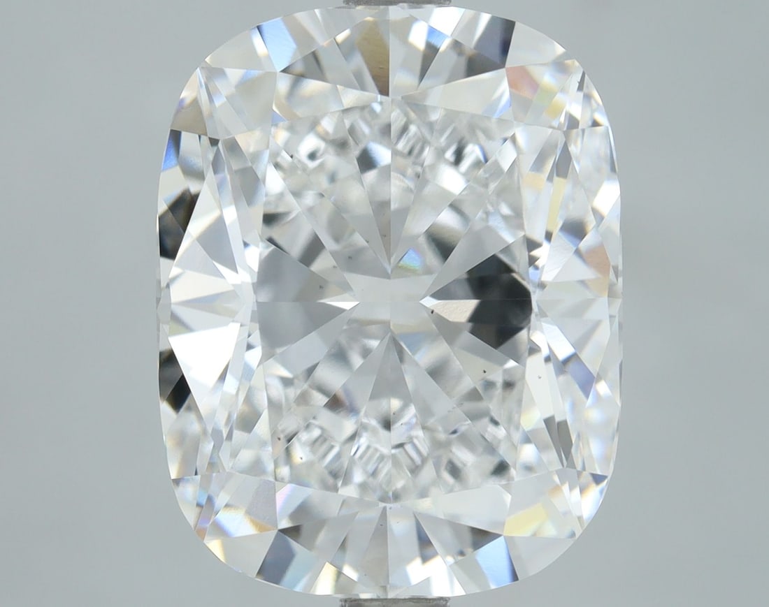 Loose Diamond - CUSHION BRILLIANT 5.01ct E VS1: Loose Diamond - CUSHION BRILLIANT 5.01ct E VS1 Source: This is a real non-mined Diamond that has been grown in a lab Shape: CUSHION BRILLIANT Carats: 5.01 Color: E Clarity: VS1 Certification: IGI Vide