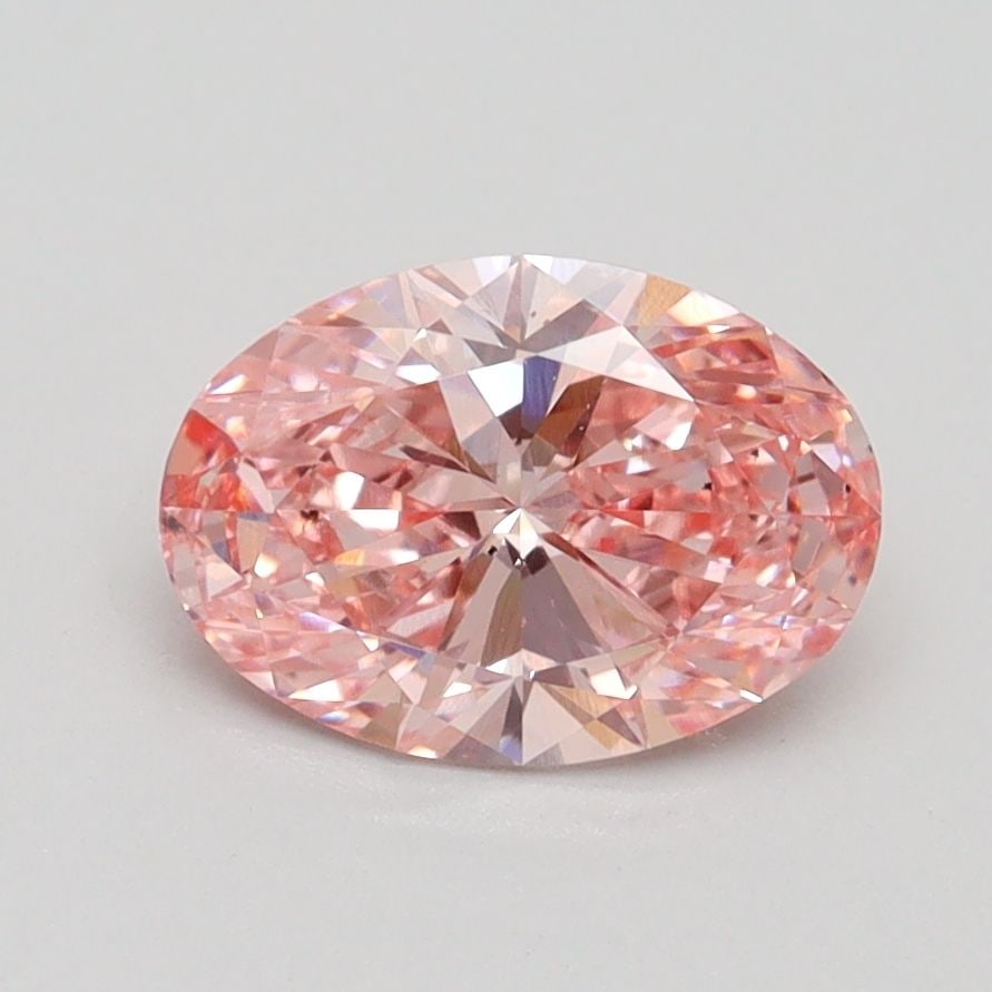 Loose Diamond - OVAL 1.27ct Fancy Intense Pink VS2: Loose Diamond - OVAL 1.27ct Fancy Intense Pink VS2 Source: This is a real non-mined Diamond that has been grown in a lab Shape: OVAL Carats: 1.27 Color: Fancy Intense Pink Certification: IGI Video: