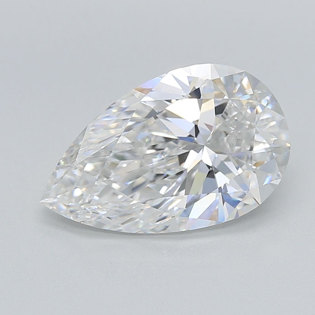 Loose Diamond - PEAR 3.05ct E VVS2: Loose Diamond - PEAR 3.05ct E VVS2 Source: This is a real non-mined Diamond that has been grown in a lab Shape: PEAR Carats: 3.05 Color: E Clarity: VVS2 Certification: IGI Video: