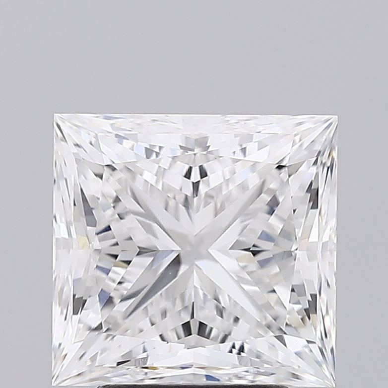 Loose Diamond - PRINCESS 4.0ct E VVS2: Loose Diamond - PRINCESS 4.0ct E VVS2 Source: This is a real non-mined Diamond that has been grown in a lab Shape: PRINCESS Carats: 4.0 Color: E Clarity: VVS2 Certification: IGI Video: