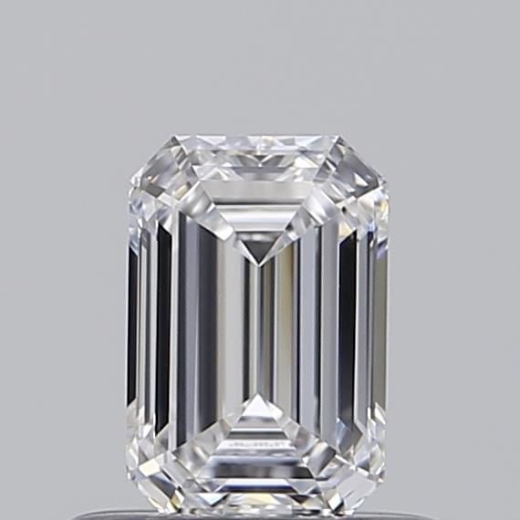 Loose Diamond - EMERALD 0.53ct D VVS1: Loose Diamond - EMERALD 0.53ct D VVS1 Source: This is a real non-mined Diamond that has been grown in a lab Shape: EMERALD Carats: 0.53 Color: D Clarity: VVS1 Certification: IGI Video:
