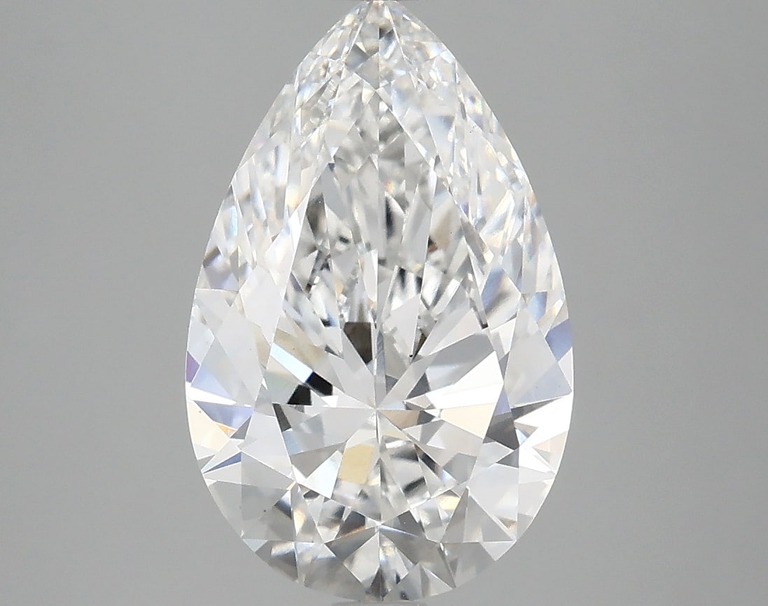 Loose Diamond - PEAR 3.49ct E VS2: Loose Diamond - PEAR 3.49ct E VS2 Source: This is a real non-mined Diamond that has been grown in a lab Shape: PEAR Carats: 3.49 Color: E Clarity: VS2 Certification: IGI Condition: Pre-Owned PLEASE NO