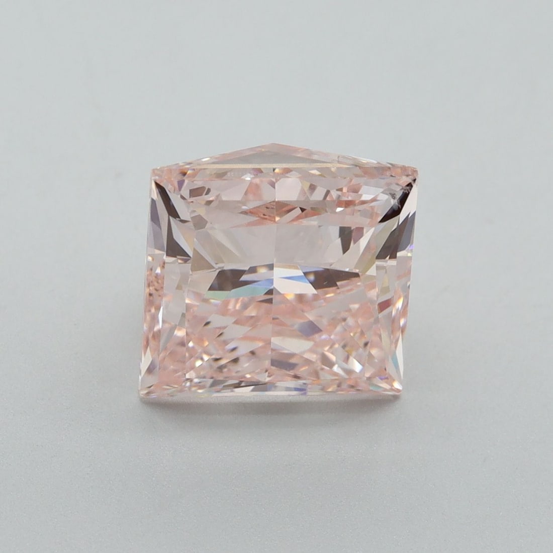 Loose Diamond - PRINCESS 4.47ct Fancy Intense Pink SI1: Loose Diamond - PRINCESS 4.47ct Fancy Intense Pink SI1 Source: This is a real non-mined Diamond that has been grown in a lab Shape: PRINCESS Carats: 4.47 Color: Fancy Intense Pink Certification: IGI V