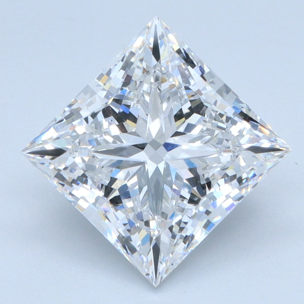 Loose Diamond - PRINCESS 3.52ct D VS2: Loose Diamond - PRINCESS 3.52ct D VS2 Source: This is a real non-mined Diamond that has been grown in a lab Shape: PRINCESS Carats: 3.52 Color: D Clarity: VS2 Certification: IGI Condition: Pre-Owned P