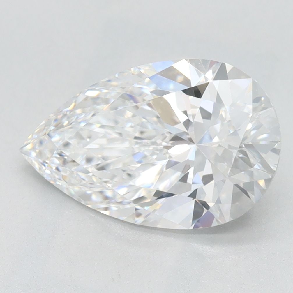 Loose Diamond - PEAR 2.03ct D VVS1: Loose Diamond - PEAR 2.03ct D VVS1 Source: This is a real non-mined Diamond that has been grown in a lab Shape: PEAR Carats: 2.03 Color: D Clarity: VVS1 Certification: GIA Video: