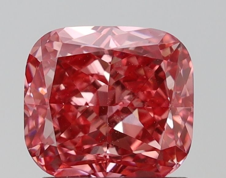 Loose Diamond - CUSHION MODIFIED 1.5ct Fancy Vivid Pink VS1: Loose Diamond - CUSHION MODIFIED 1.5ct Fancy Vivid Pink VS1 Source: This is a real non-mined Diamond that has been grown in a lab Shape: CUSHION MODIFIED Carats: 1.5 Color: Fancy Vivid Pink Certificat