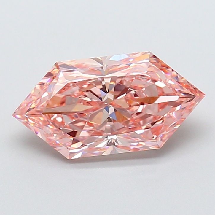 Loose Diamond - HEXAGONAL 3.02ct Fancy Vivid Pink VS1: Loose Diamond - HEXAGONAL 3.02ct Fancy Vivid Pink VS1 Source: This is a real non-mined Diamond that has been grown in a lab Shape: HEXAGONAL Carats: 3.02 Color: Fancy Vivid Pink Certification: IGI Vid