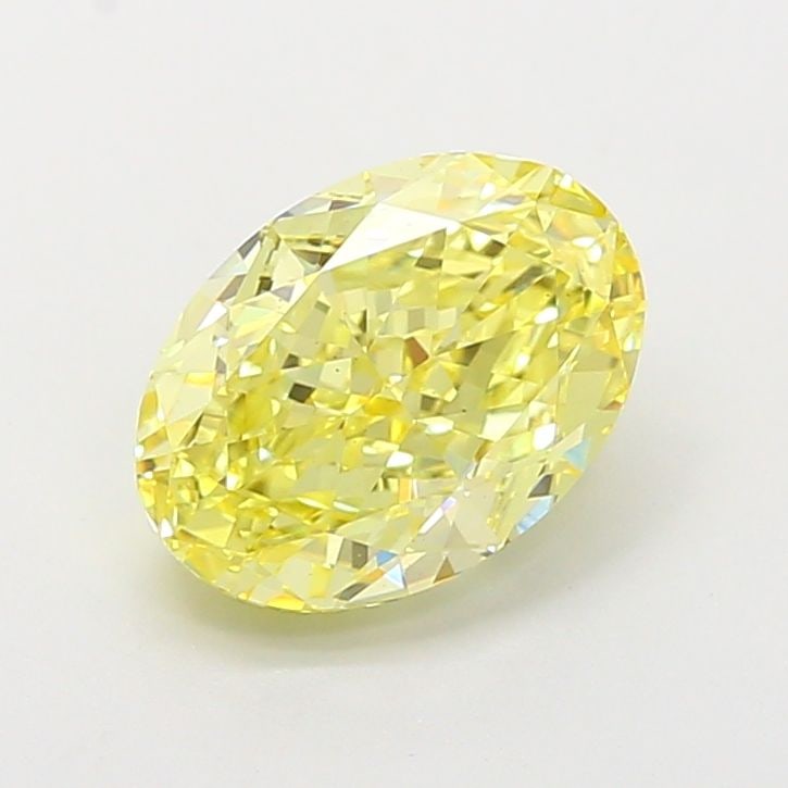 Loose Diamond - OVAL 3.06ct Fancy Intense Yellow VS1: Loose Diamond - OVAL 3.06ct Fancy Intense Yellow VS1 Source: This is a real non-mined Diamond that has been grown in a lab Shape: OVAL Carats: 3.06 Color: Fancy Intense Yellow Certification: IGI Video