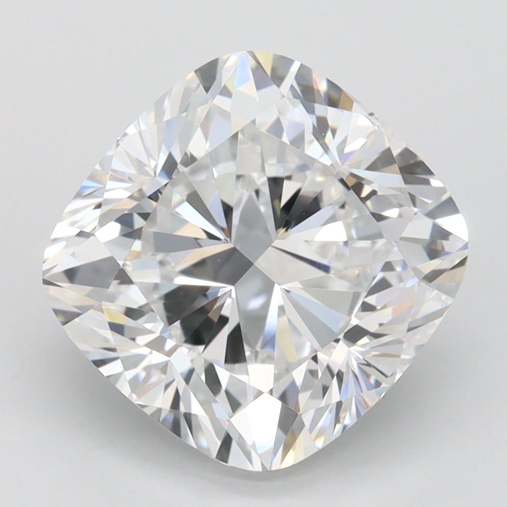 Loose Diamond - CUSHION MODIFIED 3.52ct D IF: Loose Diamond - CUSHION MODIFIED 3.52ct D IF Source: This is a real non-mined Diamond that has been grown in a lab Shape: CUSHION MODIFIED Carats: 3.52 Color: D Clarity: IF Certification: IGI Video: