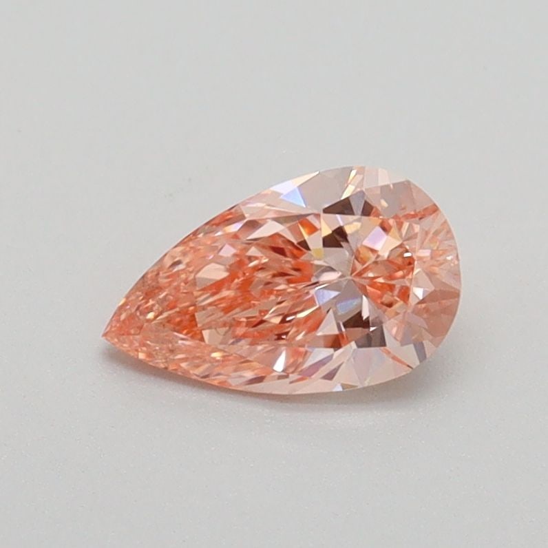 Loose Diamond - PEAR 0.53ct Fancy Intense Pink SI1: Loose Diamond - PEAR 0.53ct Fancy Intense Pink SI1 Source: This is a real non-mined Diamond that has been grown in a lab Shape: PEAR Carats: 0.53 Color: Fancy Intense Pink Certification: IGI Video: