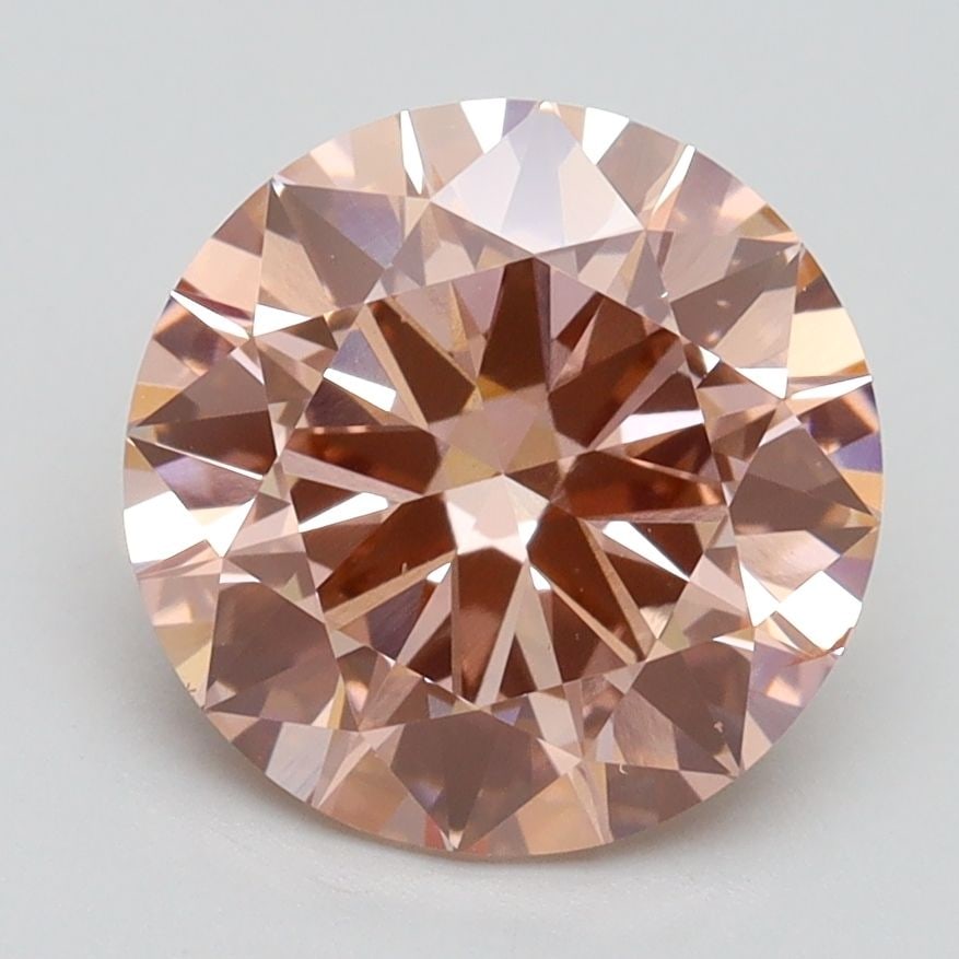 Loose Diamond - ROUND 2.81ct Fancy Intense Pink VS2: Loose Diamond - ROUND 2.81ct Fancy Intense Pink VS2 Source: This is a real non-mined Diamond that has been grown in a lab Shape: ROUND Carats: 2.81 Color: Fancy Intense Pink Certification: IGI Video: