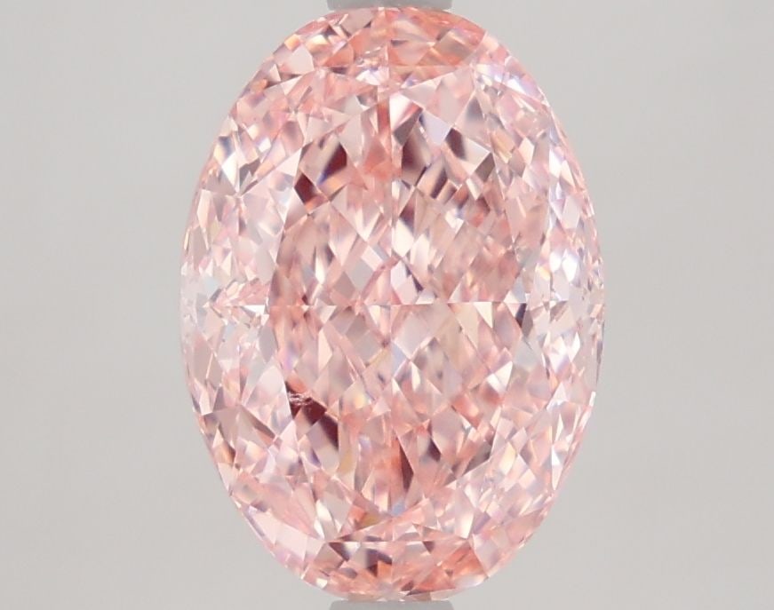 Loose Diamond - OVAL 2.9ct Fancy Vivid Pink VVS2: Loose Diamond - OVAL 2.9ct Fancy Vivid Pink VVS2 Source: This is a real non-mined Diamond that has been grown in a lab Shape: OVAL Carats: 2.9 Color: Fancy Vivid Pink Certification: IGI Video: