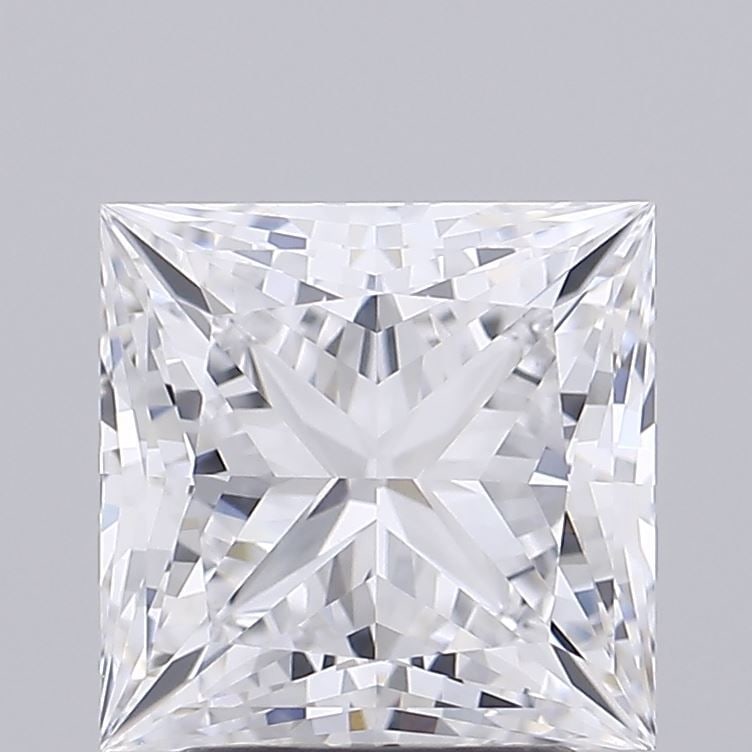 Loose Diamond - PRINCESS 2.88ct E VVS2: Loose Diamond - PRINCESS 2.88ct E VVS2 Source: This is a real non-mined Diamond that has been grown in a lab Shape: PRINCESS Carats: 2.88 Color: E Clarity: VVS2 Certification: GIA Video: