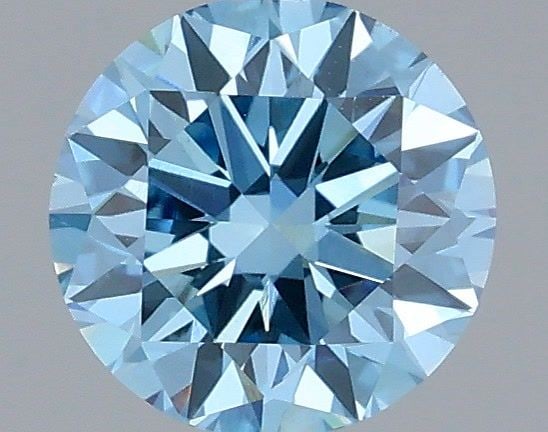 Loose Diamond - ROUND 1.0ct Fancy Vivid Blue VS1: Loose Diamond - ROUND 1.0ct Fancy Vivid Blue VS1 Source: This is a real non-mined Diamond that has been grown in a lab Shape: ROUND Carats: 1.0 Color: Fancy Vivid Blue Certification: IGI Video: