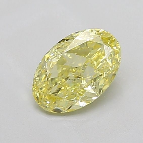 Loose Diamond - OVAL 1.0ct Fancy Intense Yellow VS1: Loose Diamond - OVAL 1.0ct Fancy Intense Yellow VS1 Source: This is a real non-mined Diamond that has been grown in a lab Shape: OVAL Carats: 1.0 Color: Fancy Intense Yellow Certification: IGI Video: